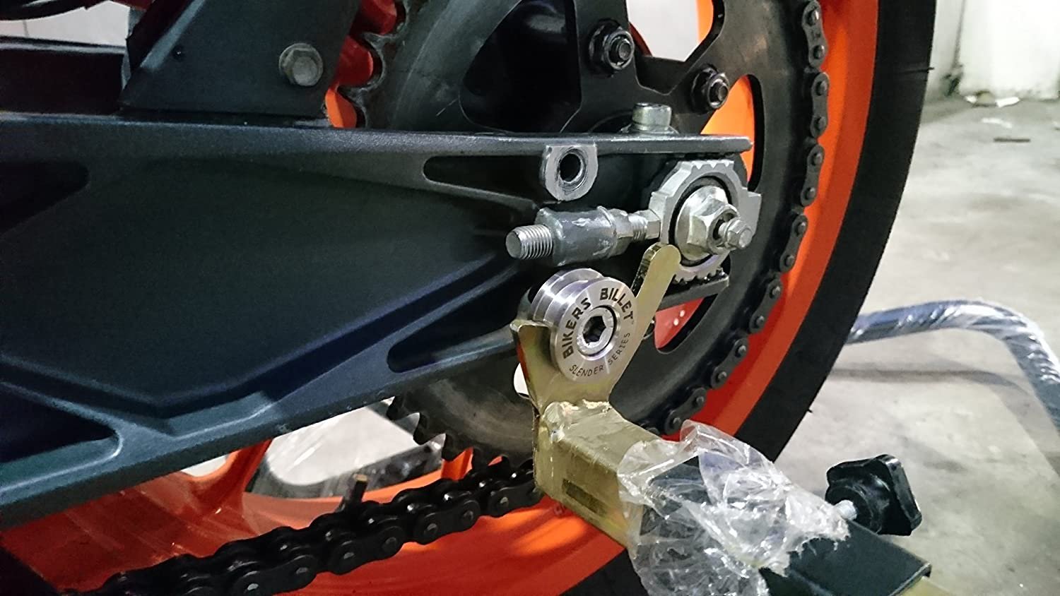 Bikers Billet M10 Swingarm Spools Paddock Stand Spools For KTM Duke 125