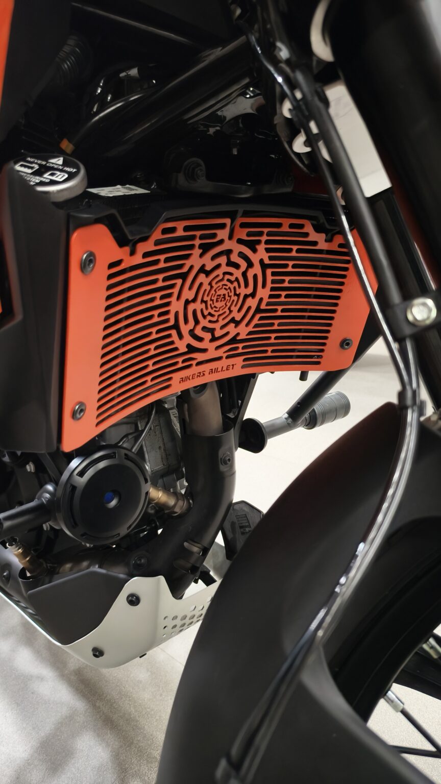 Ktm Radiator 390 Radiator BIKERS BILLET KTM ADVENTURE 390 RADIATOR GRILL GUARD (2025) – Bikers Billet