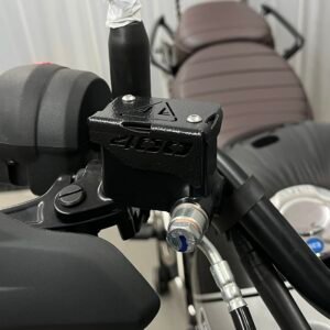 BIKERS BILLET TRIUMPH  SCRAMBLER 400x REAR MASTER CYLINDER CAP (MILD STEEL) (Copy)