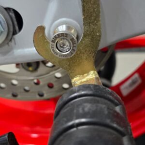 BIKERS BILLET APRILIA RS 457 STAINLESS STEEL SPOOLS