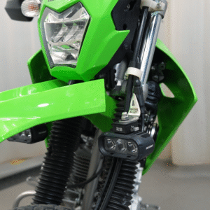 BIKERS BILLET KAWASAKI KLX230 STAINLESS STEEL FOG LIGHT BRACKET