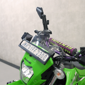 BIKERS BILLET KAWASAKI KLX230 VISOR WITH BRACKET